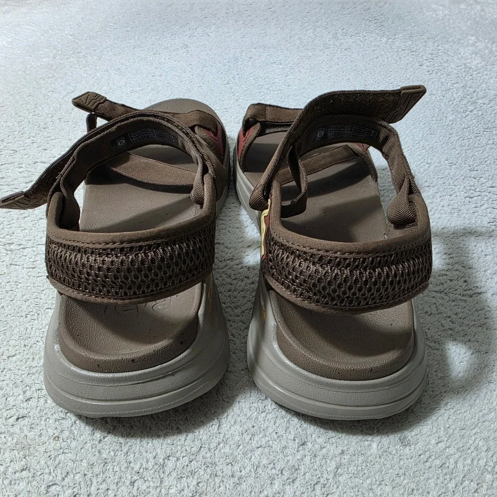 Teva Zymic Sandals Mens 11 Brown Adjustable Straps Outdoor Hiking 1124049